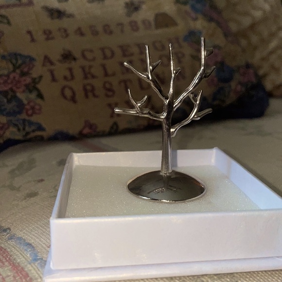 Jewelry - Silver ring tree for vintage jewelry